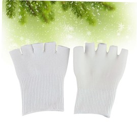 Baluue 1pair Gel Toe Socks Five Toe Spa Socks for Women Girls Moisturizing Foot Care Supplies Anti- Comfortable for Relaxation Pampering