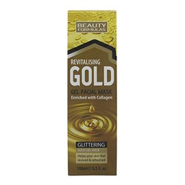 Beauty Formulas Revitalising Gold Gel Facial Mask