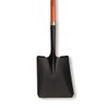 Hisco Square Point Shovel with 14 Gauge Hollow Back Blade