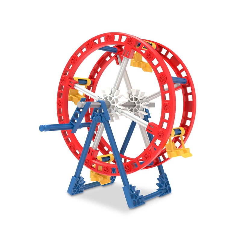 Basic Fun K'NEX Mini Ferris Wheel Building Set, 48 Pieces