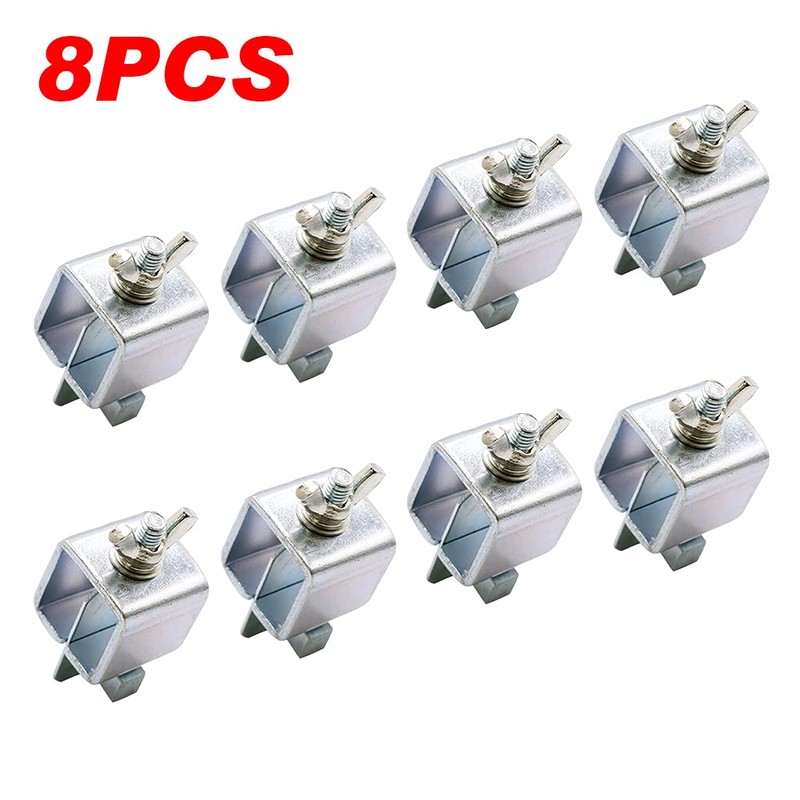 KASCLINO Butt Welding Clamps, 8pcs Multifunctional Small Butter-Fly Shaped Auto