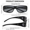URUMQI Polarized Sunglasses for Men & Women UV400 Protection Over