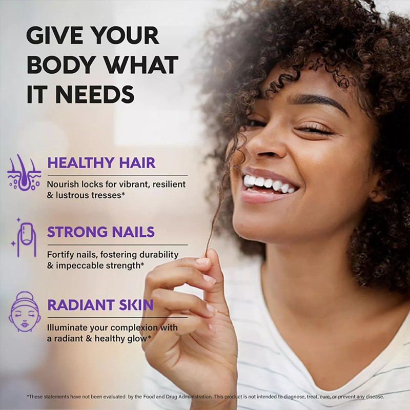 xemenry Biotin Collagen & Keratin 25,000mcg - for Hair, Skin,