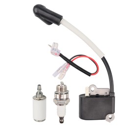 Ignition Coil with Spark Plug for Husqvarna 136 137 141 142 235 240 23 26 36 41 chainsaw For Poulan 2200 2500 2600 2750 2775 2900 3050 Chainsaw Replaces 575803501 545199901 530039143