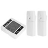 Refrigerator Thermometer Wireless Indoor LCD Digital Freezer Alarm Thermometerwith 2