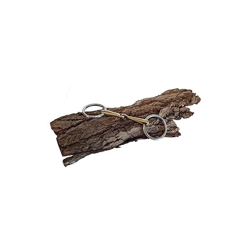 Esposita Brass Snaffle Bit Rings Made of Stainless Steel 8.5