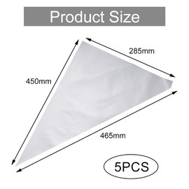 Tile Grout Bag, Heavy Duty Grout Bags, Heavy Duty Tip Tear Puncture Resistant Cement Sealer Bag, 5 Pack