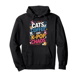 K-Pop Dance Korean Pop Music Cat Owner South Korea Kpop Pullover Hoodie