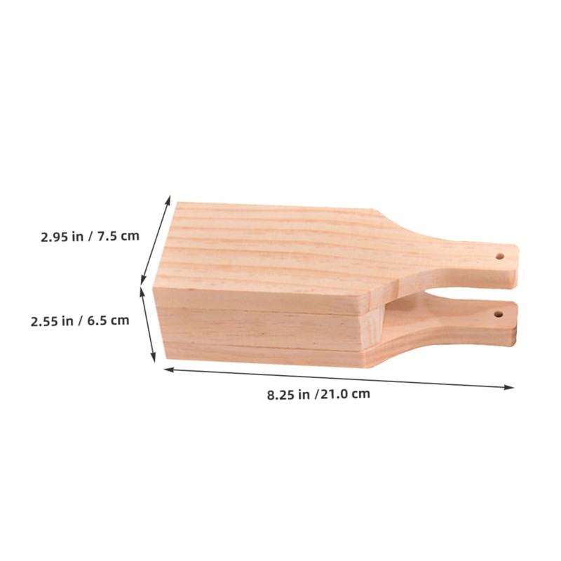 COLLBATH Traditional Caribbean Style Wooden Plantain Press Plantain Masher for