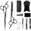 Tijeras de Peluquería, 12Pzs Kit de Tijeras para Cortar Cabello