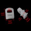 ZZLZX Sliding Eye Carrier 12PCS Eye Type Curtain Slide, Curtain