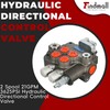 findmall 2 Spool 21GPM 3625PSI Hydraulic Directional Control Valve, SAE