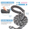 CatchU Durable Dog Leash with Hook, Reflective Design for Night