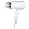 Tescom TD260B-W Negative Ion Dryer, Lightweight, Foldable, Cold and Hot