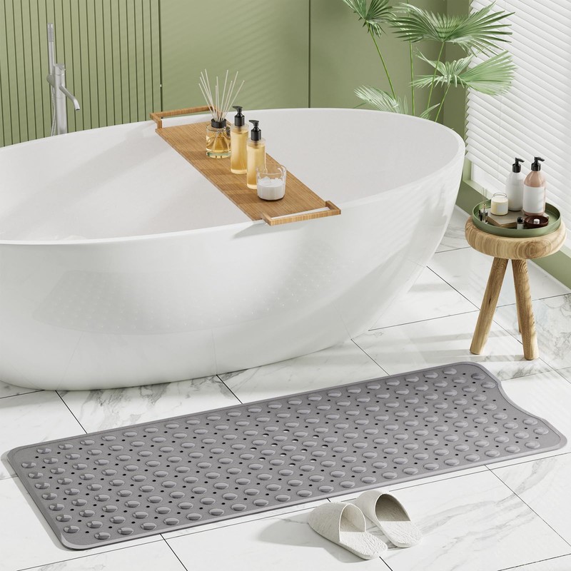 AmazerBath Shower Mat Non Slip 40 x 16 Inches, Shower