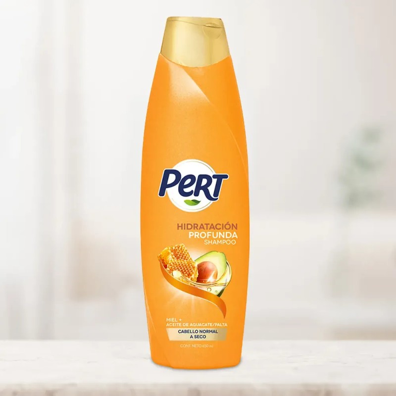 Shampoo Pert Hidratación Profunda Miel y Aguacate 180ML