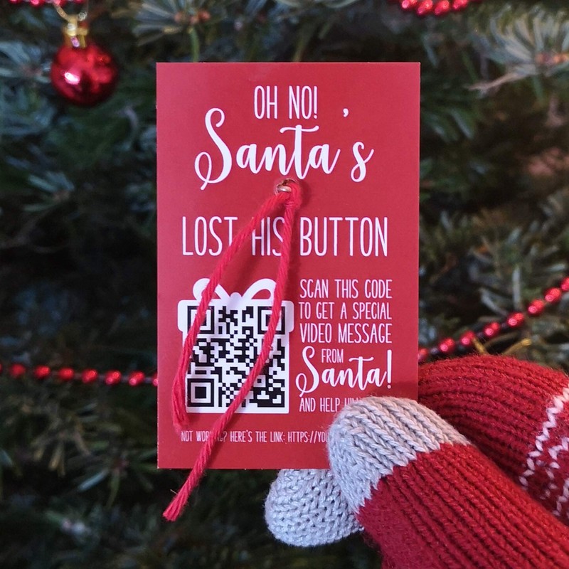 The Shelf Shack Santa's Lost Button - Father Christmas' Golden