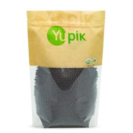 Yupik Organic Dark Chocolate Covered Puffed Quinoa, 70% Cacao, 2.2 lb (35.2 oz), Gluten-Free, GMO-Free, Kosher, Vegan, Quinoa Pops, Quinoa Dipped in Dark Chocolate, Healthy Snacks