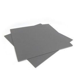 COOZEE Pack of 2 Soft Rubber Linocut Printing Plates, Flat Surface Linocut Set for Engraving, Stamping, Crafts and Printing Projects, 30 x 30 cm