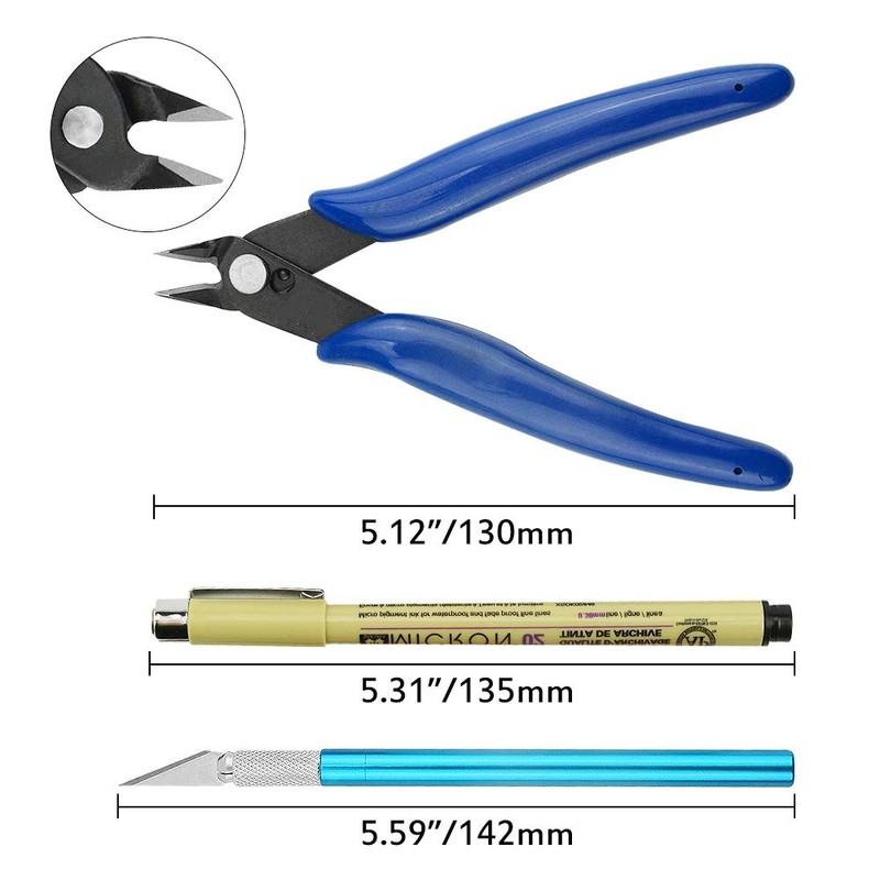 TOVOT 23PCS Model Tools Hobby Building Tools Craft Set Modeler