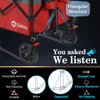 Sekey 220L Collapsible Foldable Wagon with 330lbs Weight Capacity, Heavy