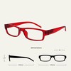 Die Lesebrille Unternehmen Rot Leicht Komfortables Leser Wert 2er-Pack Herren