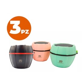 Maíz 3pzs Mini Bocina Bluetooth Inalambrica Portatil Recargable