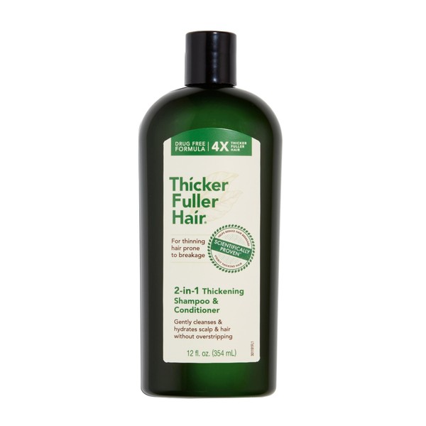 Thicker Fuller Hair 2-in-1 Thickening Shampoo and Conditioner for Men