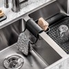 madesmart Saddle-SINKWARE Collection All-in-One Sink Storage, Ventilation Holes Promote Drying,