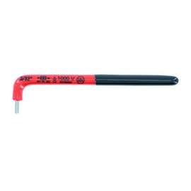 Insulated Inch Hex L-Key. 3/32" x 3.5". Short length .625"