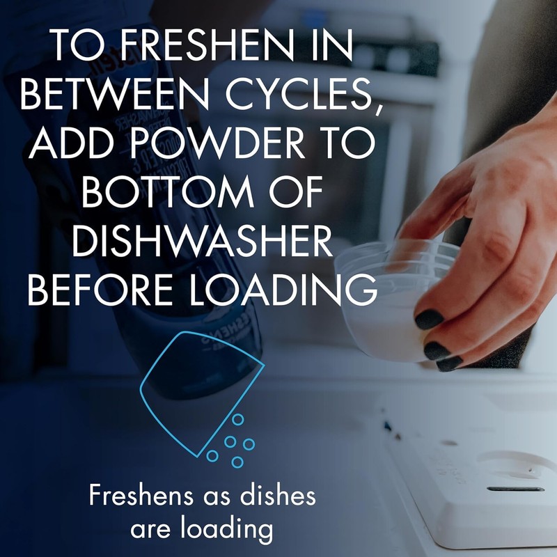 Glisten Dishwasher Magic Machine Cleaner and Disinfectant 2-Pack and Dishwasher
