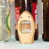 Walnut Shark Bottle Opener - Wooden Kitchen Tool with Functional
