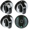 spares2go Plate Burner Gas Switch Knob for Ovens/New World Oven