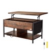 VEVOR Coffee Table, Lift Top Coffee Table with Storage, Coffee
