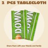 JOYIN 2 PCS Football Table Cover (54“*72") for Football Party