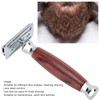Wooden Handle Razor Manual Safety Shaving Knife Hair Remover Tool