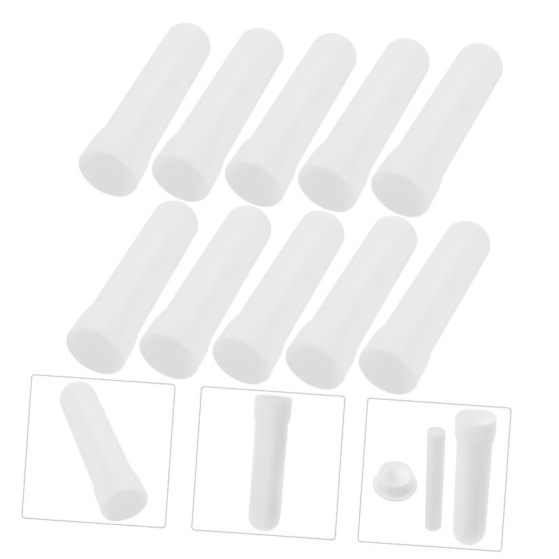 BIUDECO 10Pcs Portable Aromatherapy Tubes Scent Stick for Essential Oils