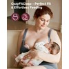 Momcozy Busty Nursing Bras, U.S.Cotton Wirefree Fixed Padded Maternity Bra,