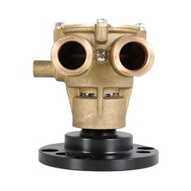 F6B-9 Water Pump Engine Cooling Pump with Crank Mounted Impeller 09-812B Replacement for Johnson 10-24232-1 10-24805-01 10-24915-01 F6B-9/Penta 856513 3860703