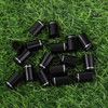 lasuroa 20pcs 370 Golf Tapered Ferrules, Black Golf Club Shaft