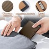 FuninCrea Men's Small Wallet Men's Carbon Fibre RFID Wallet Men's