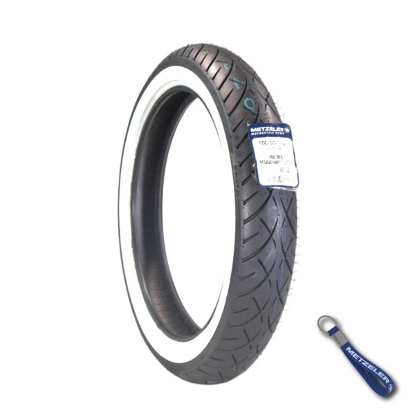 Metzeler ME 888 Marathon Ultra White Wall 100/90-19 Front Tire