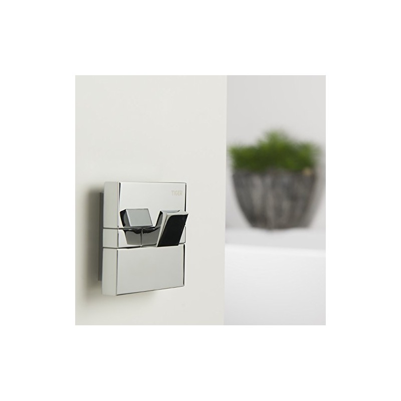 Tiger Safira, Towel hook large, Chrome, 35x60x60mm