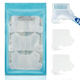 Juego de 3 fundas de cepillo de dientes con ventilación de aire, para limpieza de dentaduras dentales