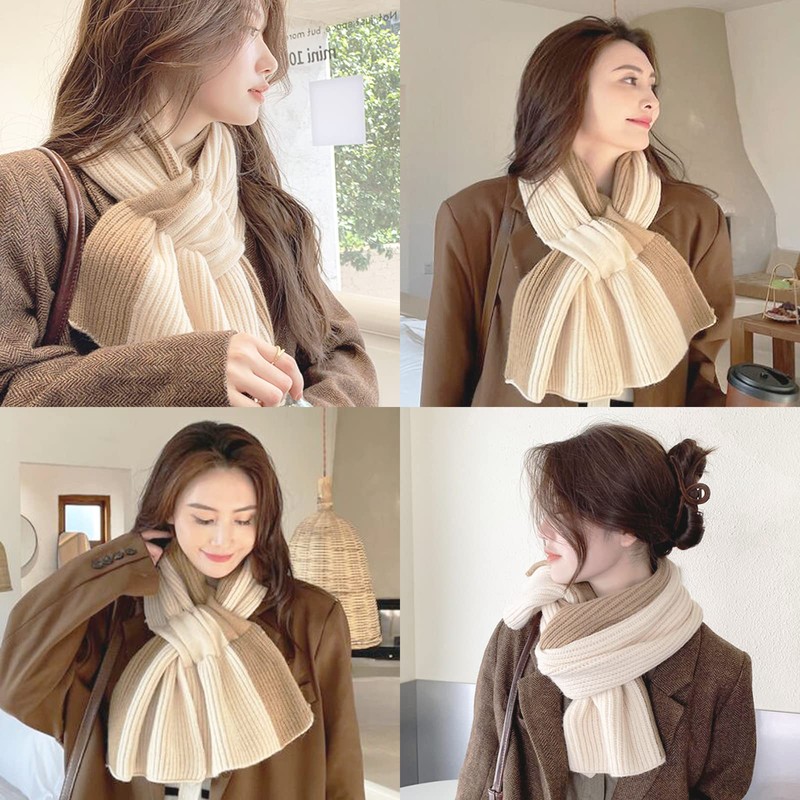 Coollooda Women's Scarf, Warm, Autumn, Winter, Soft, Thick, Shoulder, Cold