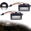 Pack of 2 White Number Plate Lights for M-B/enz ML