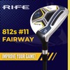 Rife Golf Senior Men's Rife 812s Offset 11 Wood Golf