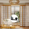 Wilktop Adjustable Floor Guide Set of 2, Sliding Door Runner,