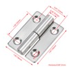 Pastlla 6Pcs Heavy Duty Lift Off Hinge, 2" H-Shaped Door