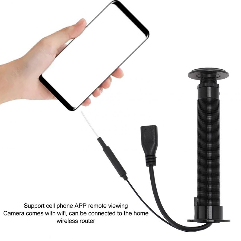 Peephole Camera 1080P HD 180 Degree Lens 2 Way Talk